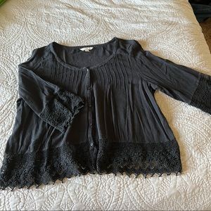 Black American eagle top